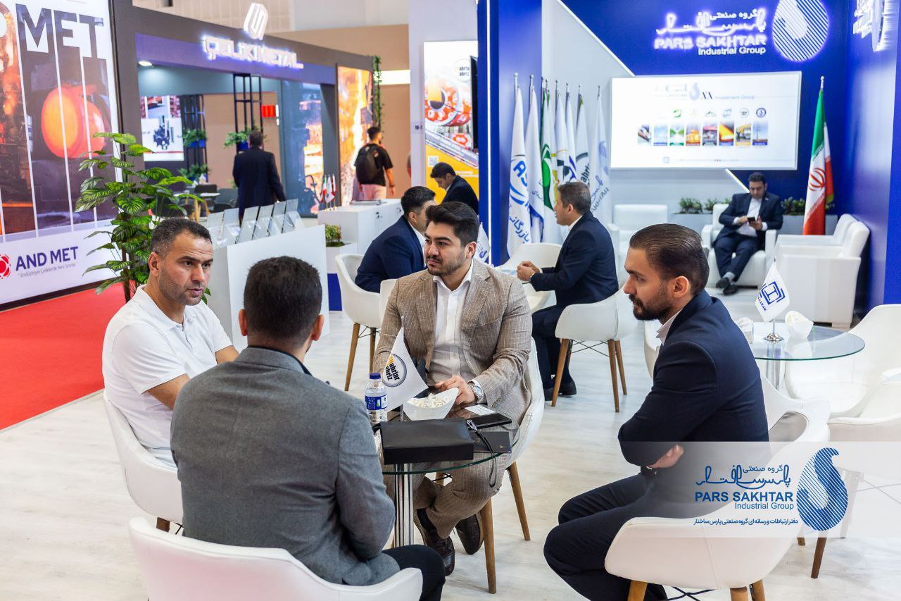 گزارش تصویری از سومین روز حضور “صنایع معدنی و فولادی گروه صنعتی پارس ساختار”  در نمايشگاه متال اکسپو استانبول ۲۰۲۵