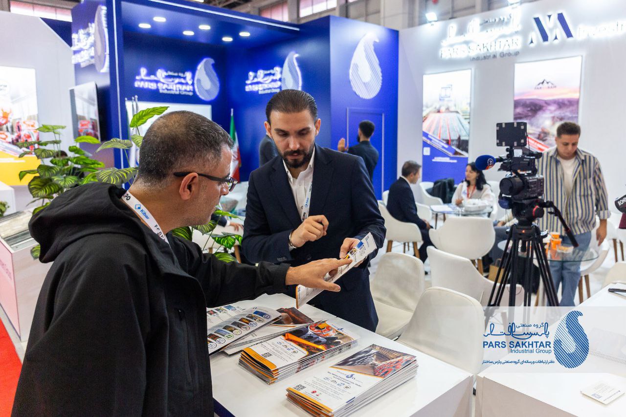 گزارش تصویری از سومین روز حضور “صنایع معدنی و فولادی گروه صنعتی پارس ساختار”  در نمايشگاه متال اکسپو استانبول ۲۰۲۵