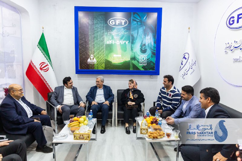 گزارش تصویری// دومین روز حضور “صنایع معدنی و فولادی گروه صنعتی پارس ساختار”  در نمايشگاه تبریزمتافو با حضور مهندس اباذر رئیس هیئت عامل گروه صنعتی پارس ساختار