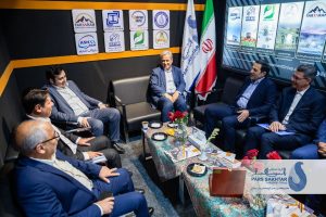 گزارش تصویری// دومین روز حضور “صنایع معدنی و فولادی گروه صنعتی پارس ساختار”  در نمايشگاه تبریزمتافو با حضور مهندس اباذر رئیس هیئت عامل گروه صنعتی پارس ساختار