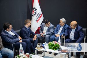 گزارش تصویری// دومین روز حضور “صنایع معدنی و فولادی گروه صنعتی پارس ساختار”  در نمايشگاه تبریزمتافو با حضور مهندس اباذر رئیس هیئت عامل گروه صنعتی پارس ساختار