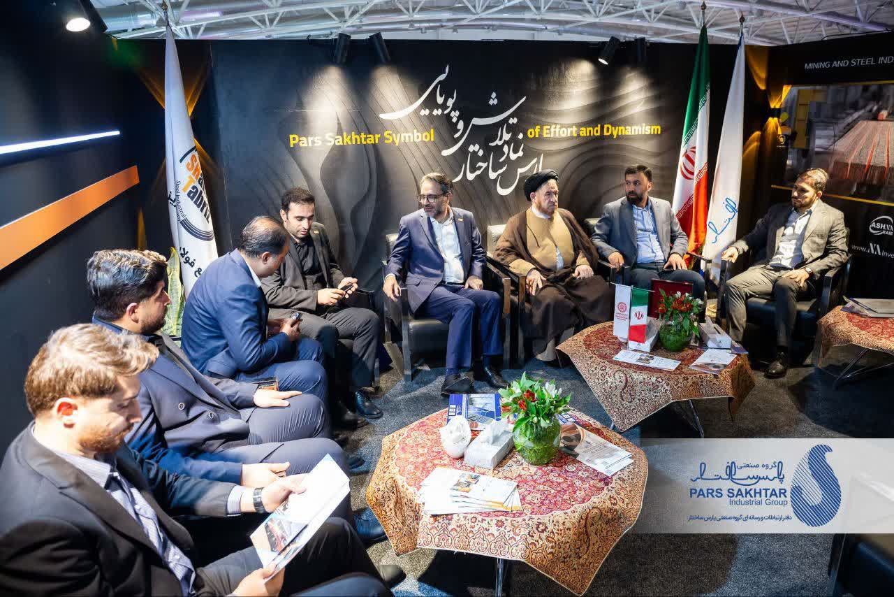 گزارش تصویری//نخستین روز حضور صنایع معدنی و فولادی گروه صنعتی پارس ساختار در بیست و دومین نمايشگاه بين المللى متالورژی ایران متافو